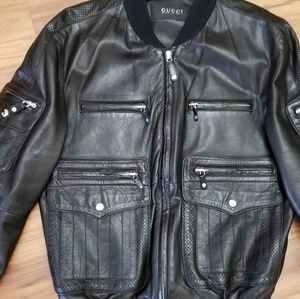 Mens Gucci Leather jacket